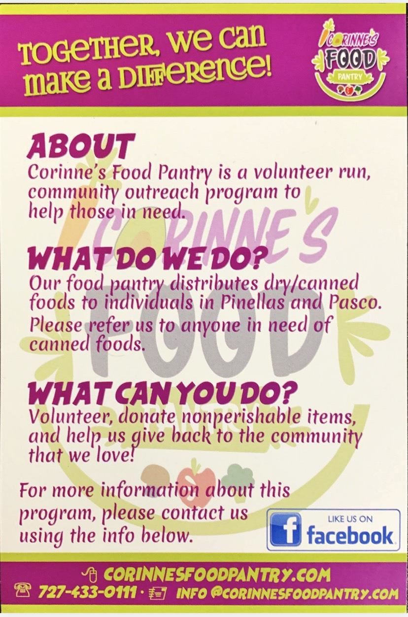 Corinne's Food Pantry 